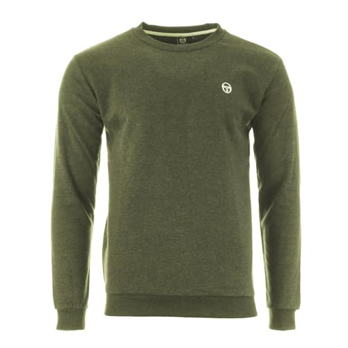 Sergio Tacchini Sweatshirt Khaki Herren Fleece, kaki, im Sale