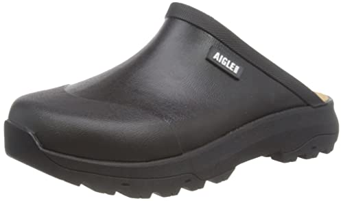 Aigle Herren Corlay Medium Holzschuh, Schwarz, EU im Sale