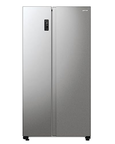 Gorenje NRR 9185 DAXL Side by Side Kühl-Gefrierkombination, EEK D, 550 Liter Gesamtkapazität, No Frost Plus, MultiFlow Kühlsystem, ConvertActive, FastFreeze, LED Display, Edelstahl im Sale