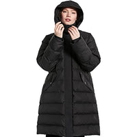 Thumbnail for Didriksons W Fay Parka Schwarz - Stylischer Warmer Damen Winterparka, Größe 40 - Farbe Black