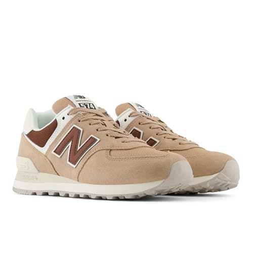 New Balance Damen 574 Sneaker, Calm Taupe Natural, 40.5 EU im Sale