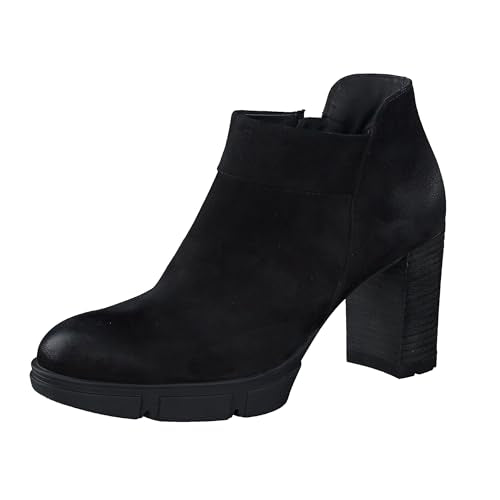 Paul Green Damen Stiefelette, Frauen Ankle Boots,reißverschluss,Bootee,Booties,halbstiefel,Kurzstiefel,uebergangsschuhe,Schwarz (SCHWARZ),39 EU / 6 UK im Sale