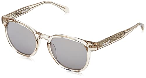 Zadig & Voltaire Damen Szv323 Sonnenbrille, Shiny Transparent Fuchsia, 66 im Sale