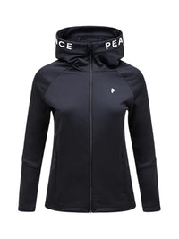 Thumbnail for Peak Performance Damen Rider Zip Hoodie Jacke, black-black, im Sale