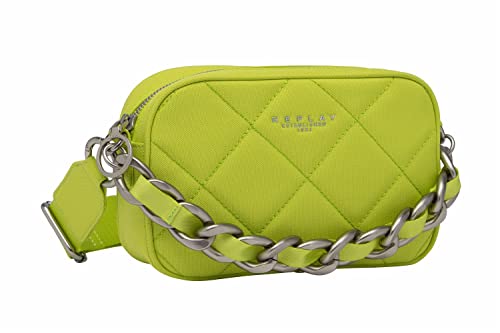 Replay Damen Umhängetasche mit Gliederkette, Lt Yellow Green 164 (Grün), Onesize im Sale