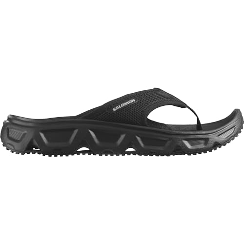 Salomon Reelax Break 6.0 Herren Erholungsschuhe, Gepolsterte Stabilität, Nahtloser Fußhalt, Geringes Gewicht, Black, 43 1/3 im Sale