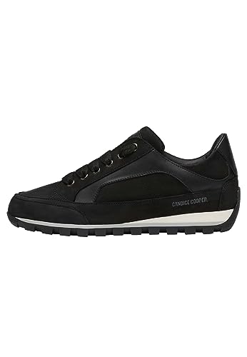 Candice Cooper Sneakers aus Leder und Veloursleder, schwarz 39/ im Sale