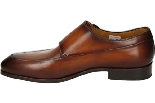 Magnanni 24793 - Schnallenschuhe Herren SchnürschuhNette Herrenschuhe - Farbe: Cognac, Cognac, 42.5 EU im Sale