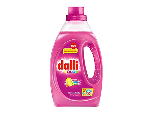 Dalli Color Waschmittel mit Leuchtkraft Formel 20WL 1100ml 3er Pack im Sale