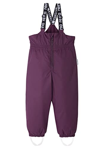 Reima Matias Schneehose für Kinder, gefütterte Hose für Kleinkinder (Mädchen und Jungen), aus elastischem Material und mit Fußschlaufen Deep Purple 92 im Sale