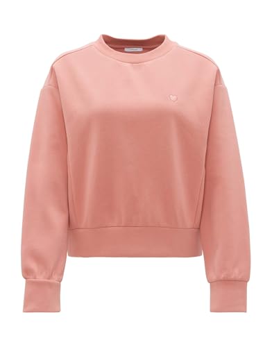 OPUS Damen Sweatshirt | Sweater GODIRA Regular aus weichem Baumwoll Mix Mellow Rose, 40 im Sale