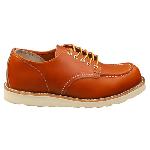 Red Wing Herren Shop Moc Oxford Full Grain Leather ORO Schuhe 42.5 EU im Sale