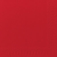 Thumbnail for Duni Cocktail-Servietten 3lagig Tissue Uni 250er rot, 24 x 24 cm im Sale