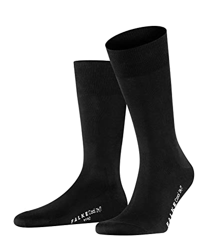 FALKE Herren Socken Cool 24/7 M SO Baumwolle einfarbig 1 Paar, Schwarz (Black 3000) neu - umweltfreundlich, 45-46 im Sale