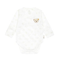 Thumbnail for Steiff Unisex Baby Basic Wickelbody Langarm Unterwäsche, Cloud Dancer, 56 im Sale