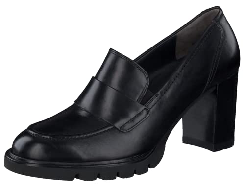 Paul Green Damen Hochfront-Pumps, Frauen Klassische Pumps,stöckelschuhe,high Heels,Heels,hochhackige Schuhe,Ausgehschuhe,Schwarz (SCHWARZ),39 EU / 6 UK im Sale