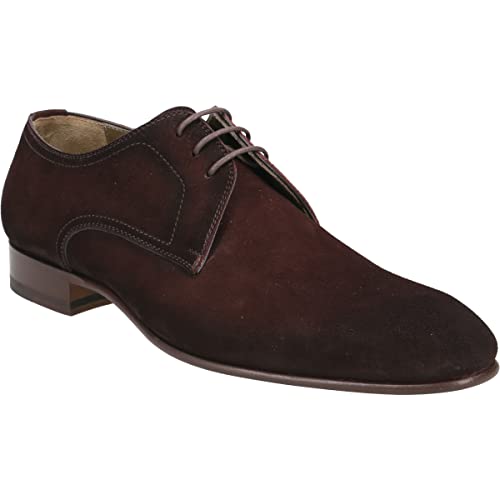 Magnanni Schnürschuhe 21583, Rauleder, Braun, Herren im Sale