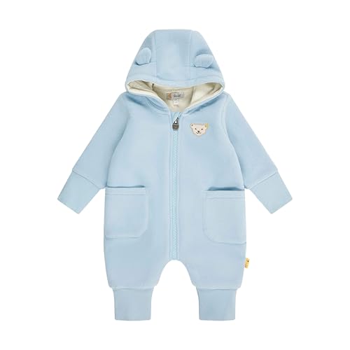 Steiff Baby-Jungen Strampler Langarm, Powder Blue, 56 im Sale