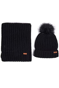 Thumbnail for Barbour - Saltburn beanie & scarf bk11 black LGS0023 im Sale