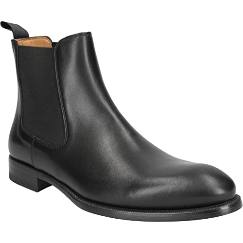 Magnanni Stiefelette 24714, Glattleder, Schwarz, Herren EU 41 im Sale