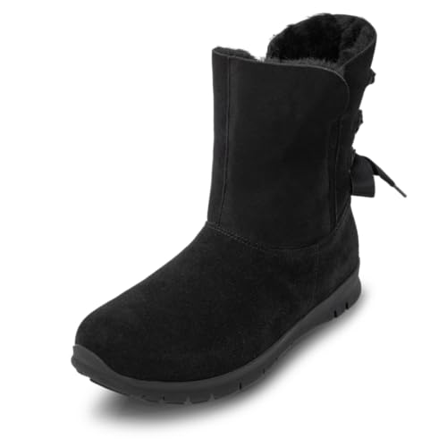 VITAFORM Winterstiefel Damen gefüttert – Gefütterte Stiefel für Damen – Rutschhemmend, Leicht und besonders Warm schwarz 38 im Sale