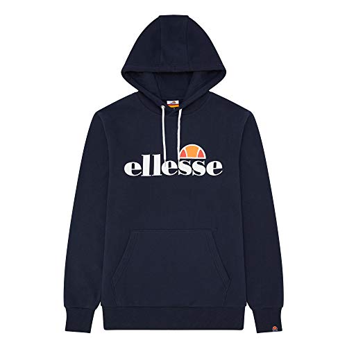 Ellesse Mens SL Gottero OH Hoody Sweatshirt, Navy, MED im Sale