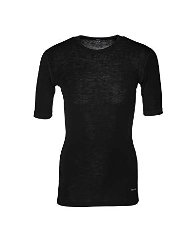 Dilling Merino Halbarmshirt für Herren - Bio Merinowolle Natur im Sale