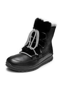 Thumbnail for VITAFORM Winterstiefel Damen Gefüttert - Wasserabweisende Winterschuhe Damen - Warme Damen Stiefel Lammfell-Gefüttert für den Winter schwarz 38 im Sale