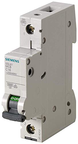 SIEMENS Ingenuity for life - Leitungsschutzschalter 6kA 1 polig Typ B 20A im Sale