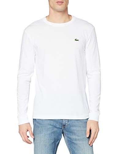 Lacoste Sport Herren TH0123 T-Shirt, Blanc, im Sale