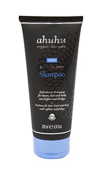 Thumbnail for ahuhu organic hair care Men 3in1 All Over Shampoo 200ml