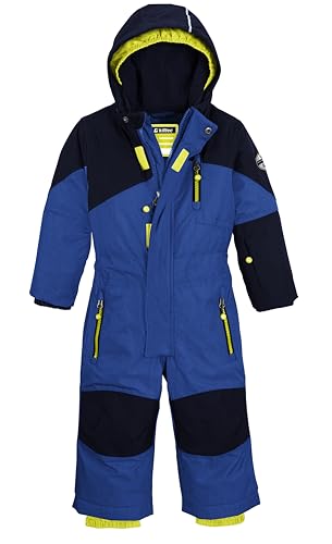 Killtec Schneeanzug Kinder Kesley Mini - Skioverall mit Kapuze - 10.000 mm Wassersäule - Skianzug für Jungen und Mädchen, Dunkelnavy, 110/116 im Sale