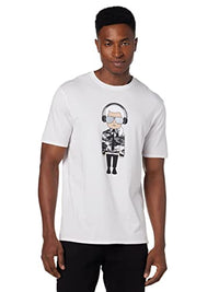 Thumbnail for KARL LAGERFELD Herren Reflective Karl With Headphones T-shirt T Shirt, Weiß, L EU im Sale