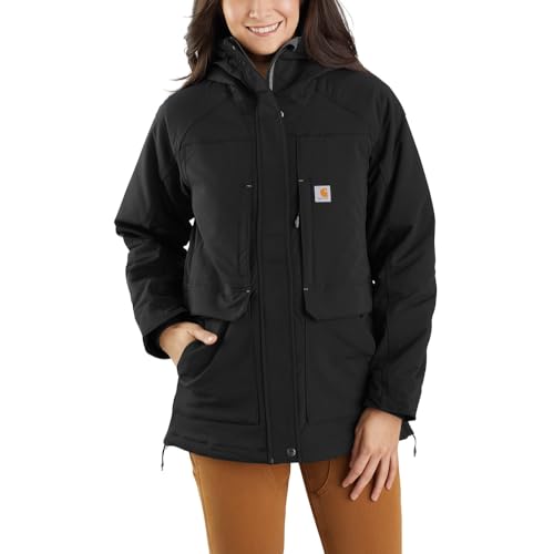 Carhartt Damen Dux™ Relaxed Fit Insulated Traditional SUPER DUX COAT, Schwarz, EU im Sale