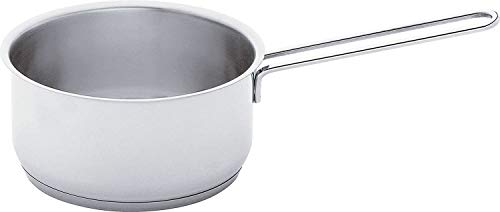 Fissler Häppchen / Edelstahl-Stielkasserolle (Ø 12 cm, 0,5 Liter) deckellos, unbeschichtet - Induktion, Silber im Sale