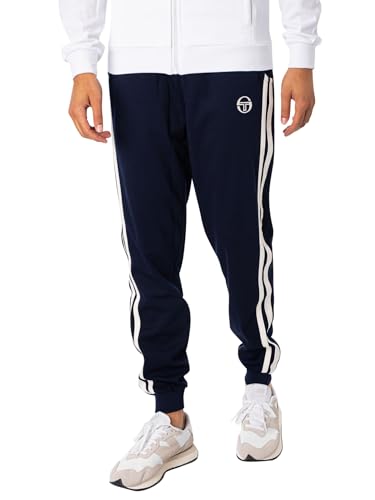 Sergio Tacchini Herren Neue Damarindo Track Jogger, Blau, im Sale