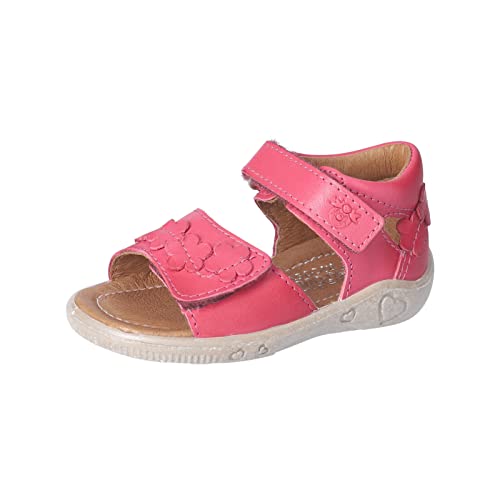 RICOSTA Baby Mädchen Sandalen Tildi,Kinder Lauflernschuhe,WMS:Mittel,Strandschuhe,Sandaletten,Klettverschluss,Sommerschuhe,pink (321),21 EU im Sale