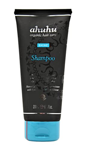 ahuhu SHINE Hyaluron Shampoo mit Hyaluron & Hibiskus Extrakt 200ml Tube