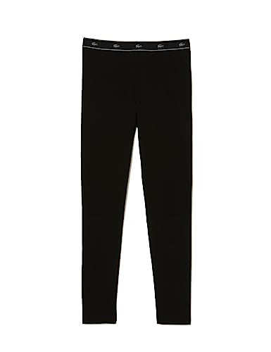 Lacoste Damen OF1561 Leggings, Noir, im Sale