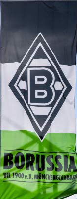 Borussia Mönchengladbach VFL Fahne/Mastfahne/Hissfahne *** 150 x 400 cm 186400