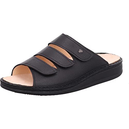 Finn Comfort Unisex-Erwachsene Korfu Sandalen, Schwarz