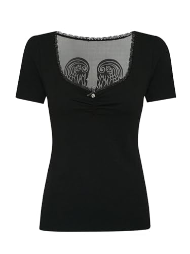 Vive Maria Fly Away Damen T-Shirt schwarz, im Sale