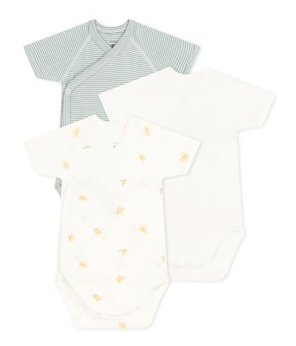 Petit Bateau Baby Jungen A09UQ Body, Variante 1, 12 Monate (3er Pack) im Sale