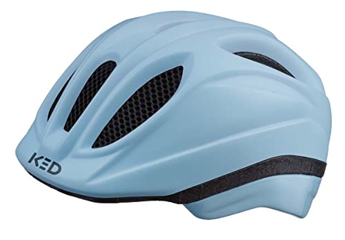 KED Kinder Meggy Fahrradhelm, Pastel Blue Matt, S (46-51cm)