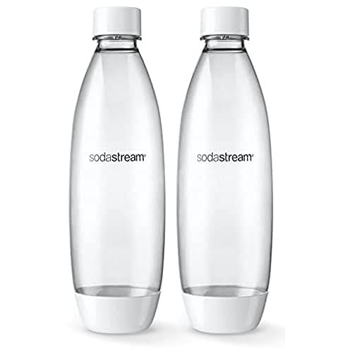 1 Litre Fuse Bottles - White Two-Pack for The Dishwasher