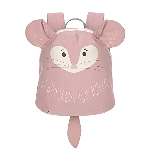 LÄSSIG Kleiner Kinderrucksack für Kita Kindertasche Krippenrucksack mit Brustgurt, 20 x 9.5 x 24 cm, 3,5 L/Tiny Backpack Chinchilla im Sale