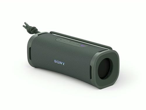 Sony ULT Field 1 - Kabelloser tragbarer Bluetooth-Lautsprecher mit ULT Power Sound, kraftvollem Bass, IP67, wasserdicht, staubdicht, stoßfest, 12h Akku, klare Gesprächsqualität, Outdoor - Forest-Gray im Sale