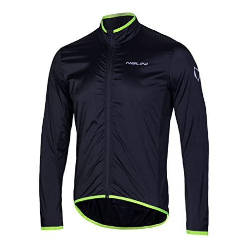 NALINI 02828201100C000.10 AISBRIZA JACKET Jacket Men's SCHWARZ/NEONGELB im Sale