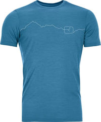 Thumbnail for ORTOVOX 84048-52001 150 COOL Mountain TS M Thermal Shirt Herren Mountain Blue Größe M im Sale