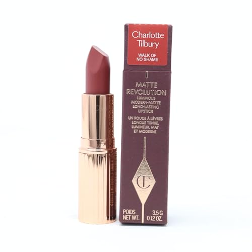 Charlotte Tilbury Original | Matte Revolution | Lippenstift | 3,5 Gramm | BELLA by Cloud.Sales Cosmetics | Luminous Modern Lipstick Berry Purple (WALK OF NO SHAME)